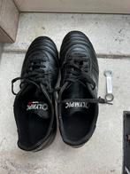 Zwarte ledere Olympic voetbalschoenen maat 43, Sport en Fitness, Voetbal, Maat M, Ophalen of Verzenden, Nieuw, Schoenen