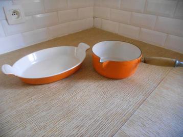 Le Creuset - Cousances braadpan/schaal(gietijzeren braandpan beschikbaar voor biedingen