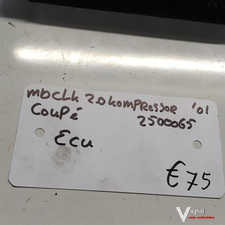 Mercedes CLK Cabrio 2.0 compressor 2000 wagennr 2500065  ECU, Auto-onderdelen, Elektronica en Kabels, Gebruikt, Ophalen of Verzenden