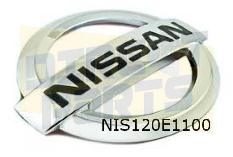 Nissan Note (3/06-8/13) (E11) embleem logo "Nissan" voorzijd, Auto-onderdelen, Carrosserie, Nissan, Nieuw, Ophalen of Verzenden