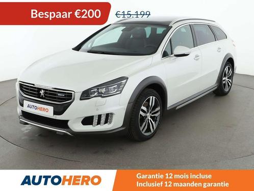 Peugeot 508 2.0 Blue-HDi RXH (bj 2016, automaat), Auto's, Peugeot, Te koop, 4x4, ABS, Achteruitrijcamera, Airbags, Airconditioning