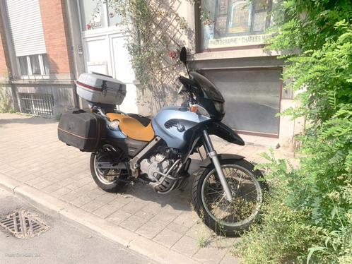Moto BMW F650GS  Gris-bleu, Motoren, Motoren | BMW, Particulier, meer dan 35 kW, 1 cilinder, Motorrijbewijs A, ABS, Ophalen