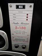 BSS S-150 Studio Monitor luidsprekers, Front, Rear of Stereo speakers, Zo goed als nieuw, Ophalen