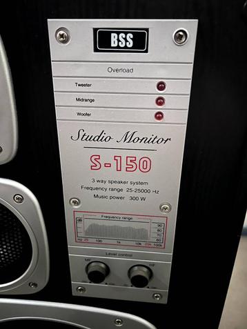 BSS S-150 Studio Monitor luidsprekers