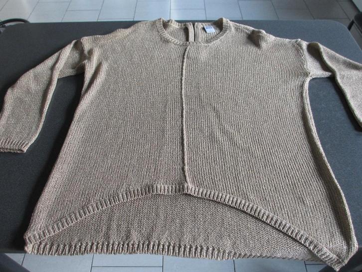 bruin-beige dames pull, Kleding | Dames, Truien en Vesten, Zo goed als nieuw, Maat 46/48 (XL) of groter, Beige, Ophalen