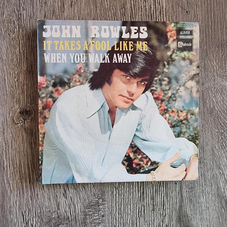 7" John Rowles - It takes a fool like me, Cd's en Dvd's, Vinyl Singles, Gebruikt, Single, Pop, 7 inch, Ophalen of Verzenden