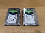 2 >>> HDD SATA 4TB Seagate Skyhawk 64M 5900tr/mn ST4000VX007, Intern, Gebruikt, Ophalen of Verzenden, Seagate