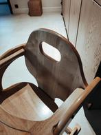 Kinder meegroeistoel.Tiamo wood collection, Enlèvement, Utilisé, Chaise évolutive, Plateau amovible