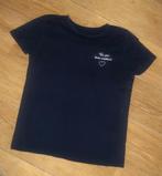 JBC donkerblauwe tshirt met witte print (152), Meisje, Ophalen of Verzenden, Zo goed als nieuw, Shirt of Longsleeve