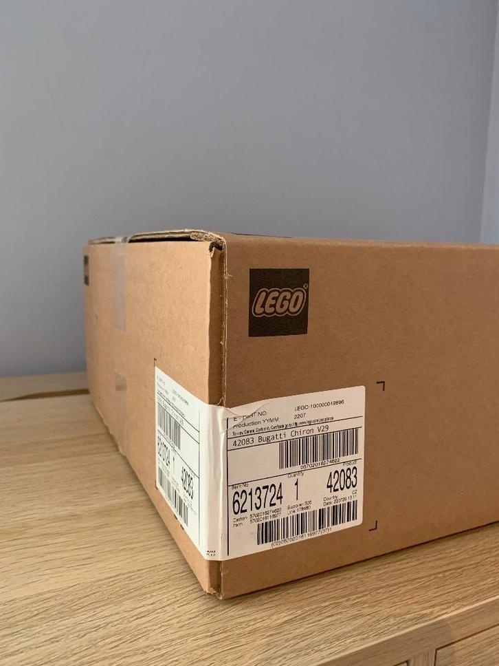 LEGO Technic 42083 Bugatti Chiron nieuw in gesealde omdoos, Enfants & Bébés, Jouets | Duplo & Lego, Neuf, Lego, Ensemble complet