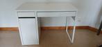 Bureau Ikea Micke wit 105 x 50 cm, Ophalen, Zo goed als nieuw, Bureau