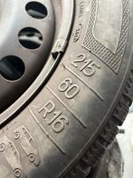 4 pneus hiver 215 65 R16 sur jantes en acier, Autos : Pièces & Accessoires, 16 pouces, Véhicule de tourisme, Pneu(s), Enlèvement
