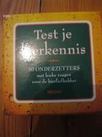 bier bierviltjes met weetjes nieuw in doos  lidiek geschenk, Ophalen of Verzenden, Nieuw, Overige typen