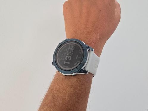 Garmin Fenix 7X Sapphire Solar, Handtassen en Accessoires, Sporthorloges, Gebruikt, Wit, Afstand, Calorieverbanding, Conditie