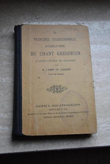 chant grégorien 1929 beschikbaar voor biedingen