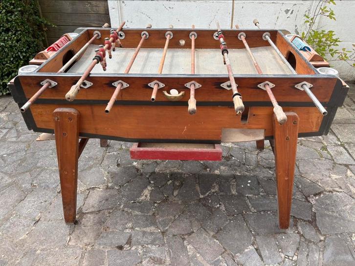 Vintage kicker tafelvoetbal, Kinderen en Baby's, Speelgoed | Voetbaltafels, Gebruikt, Ophalen