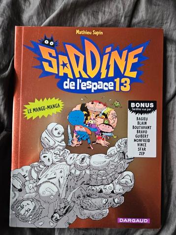 BD Sardine de l'espace 13: le mange-manga/frans stripverhaal