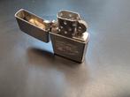 Zippo verzilverde benzineaansteker, Ophalen of Verzenden, Zo goed als nieuw, Aansteker