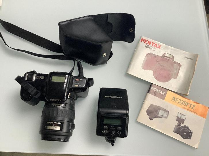 Pentax Z-10 met flits, TV, Hi-fi & Vidéo, Appareils photo analogiques, Utilisé, Reflex miroir, Pentax, Enlèvement