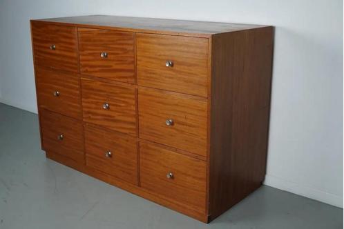 Vintage Nederlandse Mid-Century Winkel-/Apothekerskast, Antiek en Kunst, Antiek | Meubels | Kasten, Ophalen of Verzenden