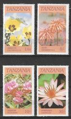 Tanzania 1986 - Yvert 281-284 - Bloemen uit Tanzania (PF), Postzegels en Munten, Postzegels | Afrika, Tanzania, Verzenden, Postfris
