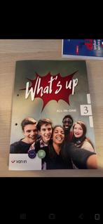 What's up 3ème secondaire Neuf, Boeken, Schoolboeken, ASO, Engels, Nieuw, Ophalen of Verzenden