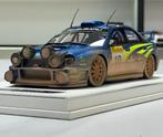 SJF 1/18 Subaru Impreza WRC Rally van Monte Carlo 2002, Hobby en Vrije tijd, Modelauto's | 1:18, Ophalen of Verzenden