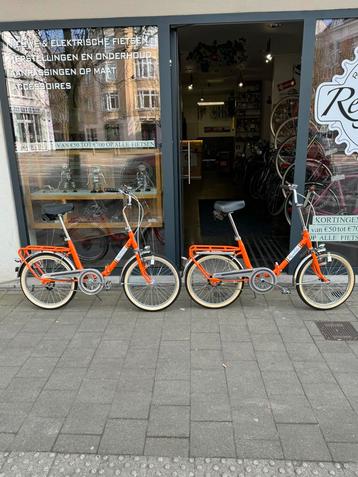 Vintage Plooifietsen DuoPack beschikbaar voor biedingen