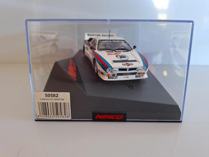 Ninco Lancia 037 Martini Ref Nr 50582 ( Nog Verzegeld ), Kinderen en Baby's, Speelgoed | Racebanen, Nieuw, Racebaan, Elektrisch