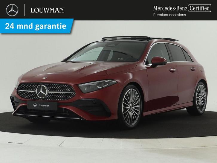 Mercedes-Benz A 180 AMG Line Plus | Panoramadak | 360 camer, Auto's, Mercedes-Benz, A-Klasse, ABS, Adaptive Cruise Control, Airbags