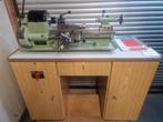 TOS MN-80A Instrumentmakers Oostblok Precisie Draaibank., Doe-het-zelf en Bouw, Ophalen, Zo goed als nieuw, Metaaldraaibank, Minder dan 500 mm