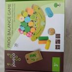 houten evenwichtsspel kikker 20delig, Kinderen en Baby's, Ophalen, Zo goed als nieuw, Puzzelen