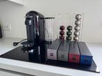 Nespresso koffiemachine Vertuo + capsulehouder + capsules, Koffiemachine, Ophalen of Verzenden, Zo goed als nieuw, Koffiepads en cups