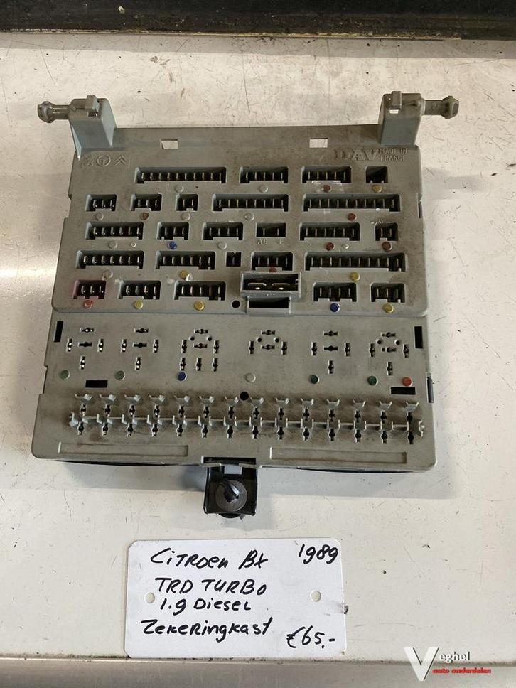 Citroën BX TRD 1.9 Turbo Diesel 1989 Zekeringkast, Auto-onderdelen, Elektronica en Kabels, Gebruikt, Ophalen of Verzenden