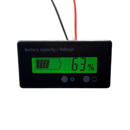 Accu / battery indicator voor 12V - 48V AGM, Lion, LiFePO4 a, Hobby en Vrije tijd, Elektronica-componenten, Nieuw, Ophalen of Verzenden