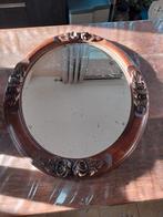 Antieke spiegel, Enlèvement, Ovale, 50 à 100 cm, Moins de 100 cm