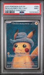 PSA9 Pikachu with Grey Felt Hat #85 Van Gogh Promo, Enlèvement ou Envoi, Neuf, Cartes en vrac, Foil