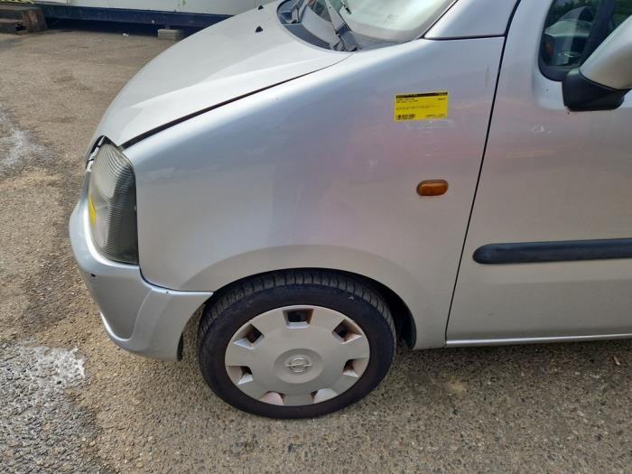 Scherm links-voor van een Opel Agila (Z157), Auto-onderdelen, Carrosserie, Opel, Gebruikt, 3 maanden garantie, Ophalen of Verzenden