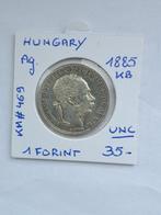 Hungary 1 forint 1885 K.B IN UNC !!!geres willy, Ophalen of Verzenden