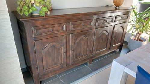 Dressoir in massief Franse eik, Huis en Inrichting, Kasten | Dressoirs, Zo goed als nieuw, Ophalen