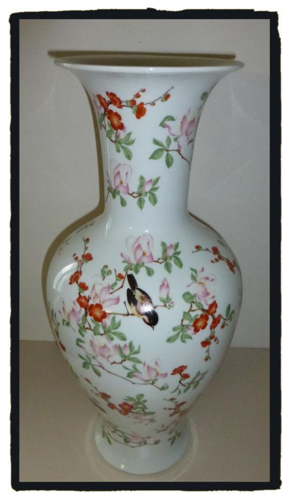 porceleinen vaas    Ancap (Italië)  57 cm hoog, Antiek en Kunst, Antiek | Vazen, Ophalen