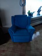 Tissu : bleu relax natuzzi - manuel, Enlèvement, Comme neuf, Tissus