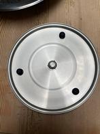 WOK INOX, munt in steengoed, contant aan de deur, niet live, Huis en Inrichting, Ophalen, Inox, Keramische plaat, Zo goed als nieuw