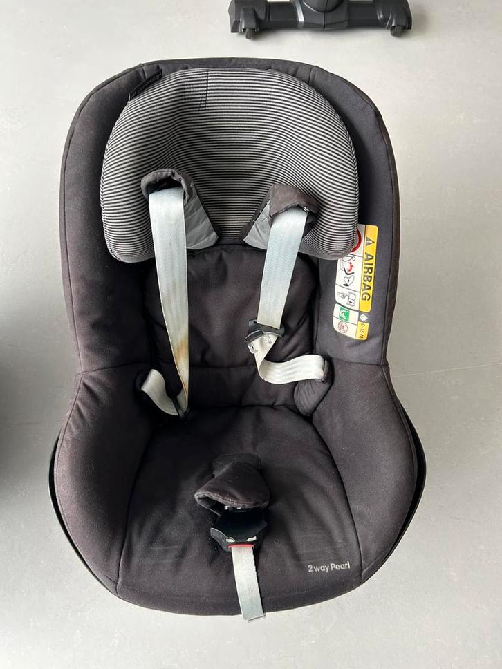 Maxi cosi 2 way pearl met stoeltjes met isofix., Kinderen en Baby's, Autostoeltjes, Gebruikt, Maxi-Cosi, Isofix, Slaapstand, Zijbescherming