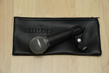 Microphone SHURE SM58 disponible aux enchères