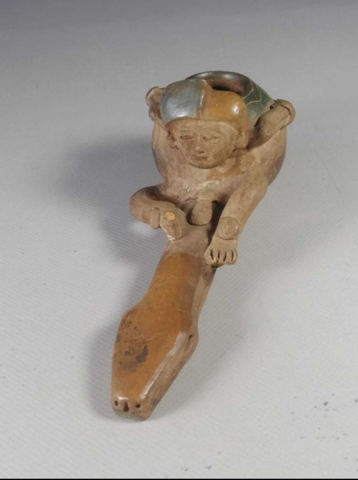 Azteekse cultuur - Zuid-Amerika, Antiek en Kunst, Antiek | Keramiek en Aardewerk, Ophalen of Verzenden