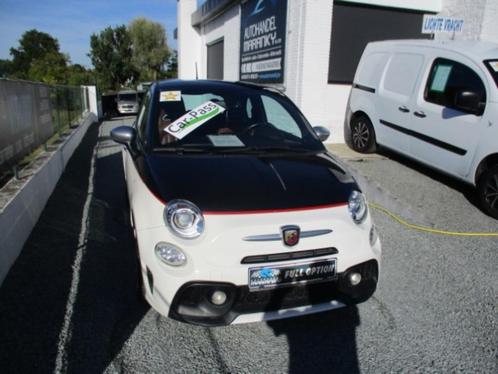 Abarth 595 165pk Turismo Bi-Colore Full Option Monza Xenon, Auto's, Abarth, Bedrijf, Te koop, ABS, Adaptieve lichten, Airbags