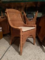 Mooie rieten stoelen - 6 stuks, Ophalen, Zo goed als nieuw