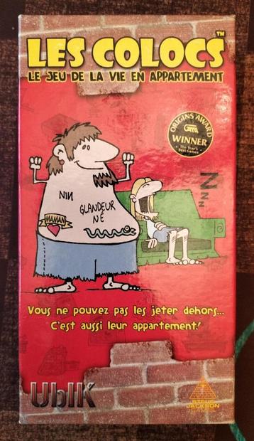 Les colocs (jeu de société), Trois ou quatre joueurs, Enlèvement ou Envoi, Utilisé