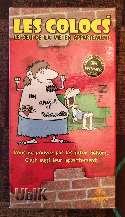Les colocs (jeu de société), Hobby en Vrije tijd, Gezelschapsspellen | Kaartspellen, Gebruikt, Een of twee spelers, Drie of vier spelers